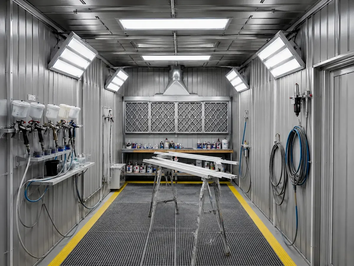indus spray booth